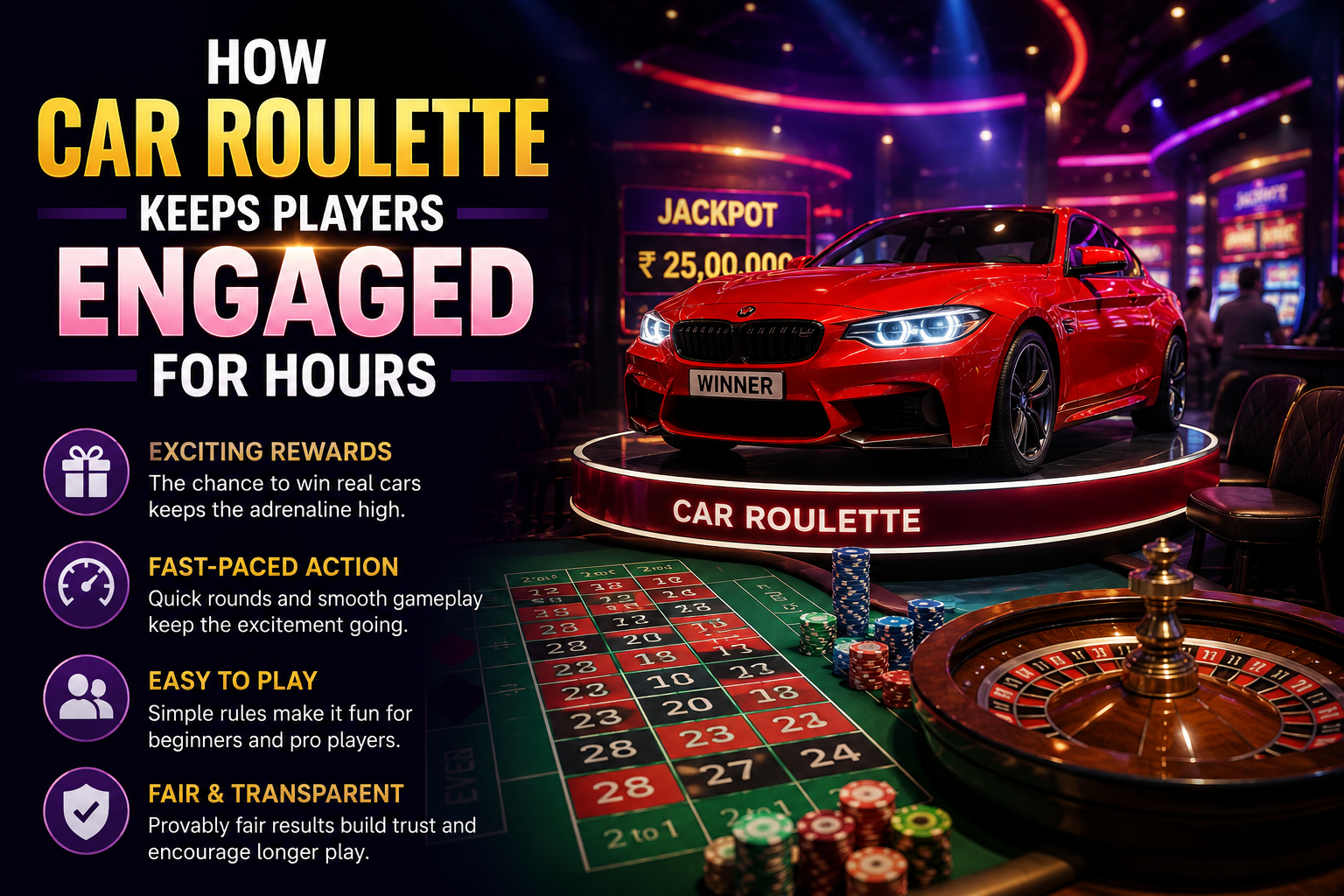 How Car Roulette Works and Why Players Enjoy the Game